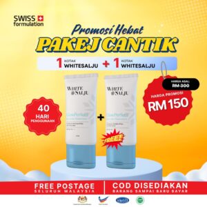 Pakej CANTIK (Dapat 2 Kotak WhiteSalju)